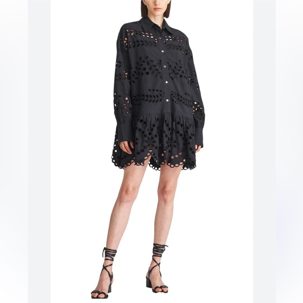 JUCCA EYELET SHIRT DRESS NWT!